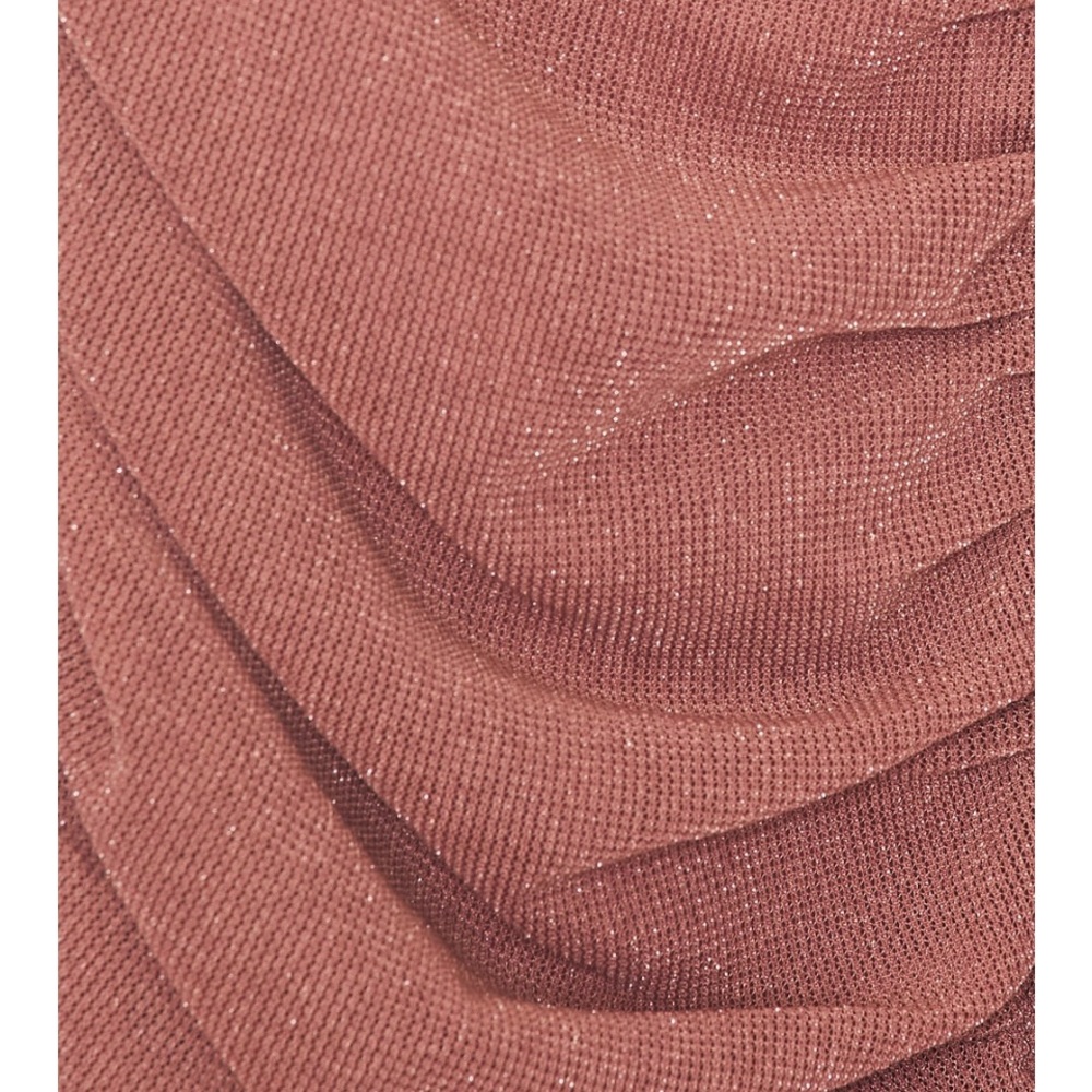 Michael Costello Strapless Dusty (Blush) Rose Dress - Picture 3 of 5